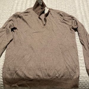 Banana Republic Gray Premium Luxe Yarn Sweater